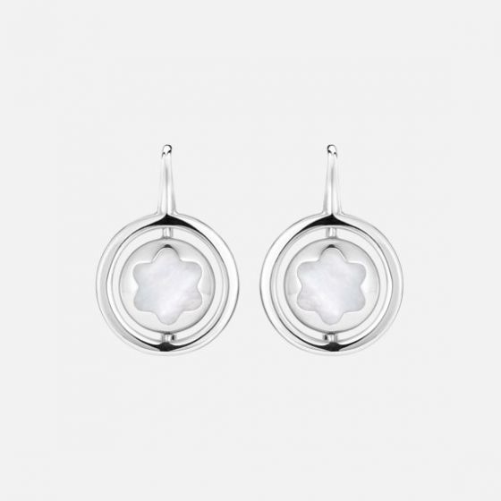 MONTBLANCモンブラン ホワイトスター　シェル　S925ピアス　42122 MONTBLANCモンブラン ホワイトスター シェル S925ピアス 42122