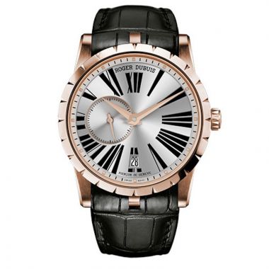 Roger Dubuis 18k Rose Gold Velvet Watch Ballerina Jewelers