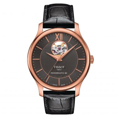 Tissot Le Locle Automatic Petite Seconde (Leather, Black) Roman