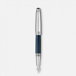 Montblanc Meisterstuck Solitaire Doue Blue Hour Classique Fountain